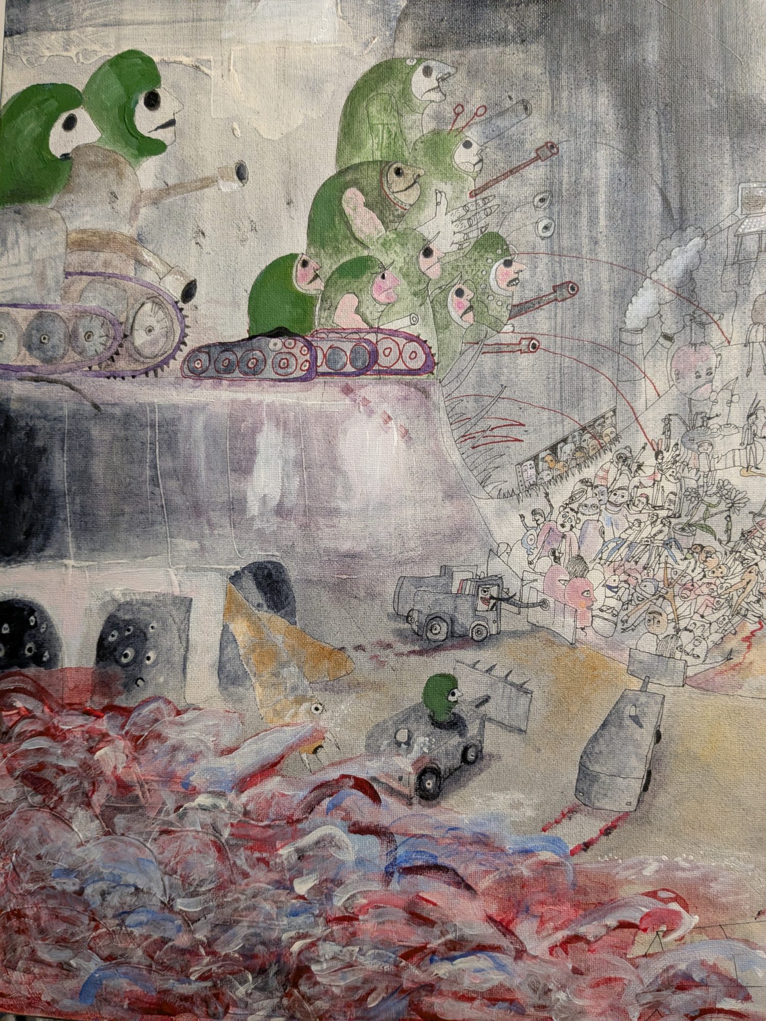 The horrors of contemporary (detail)