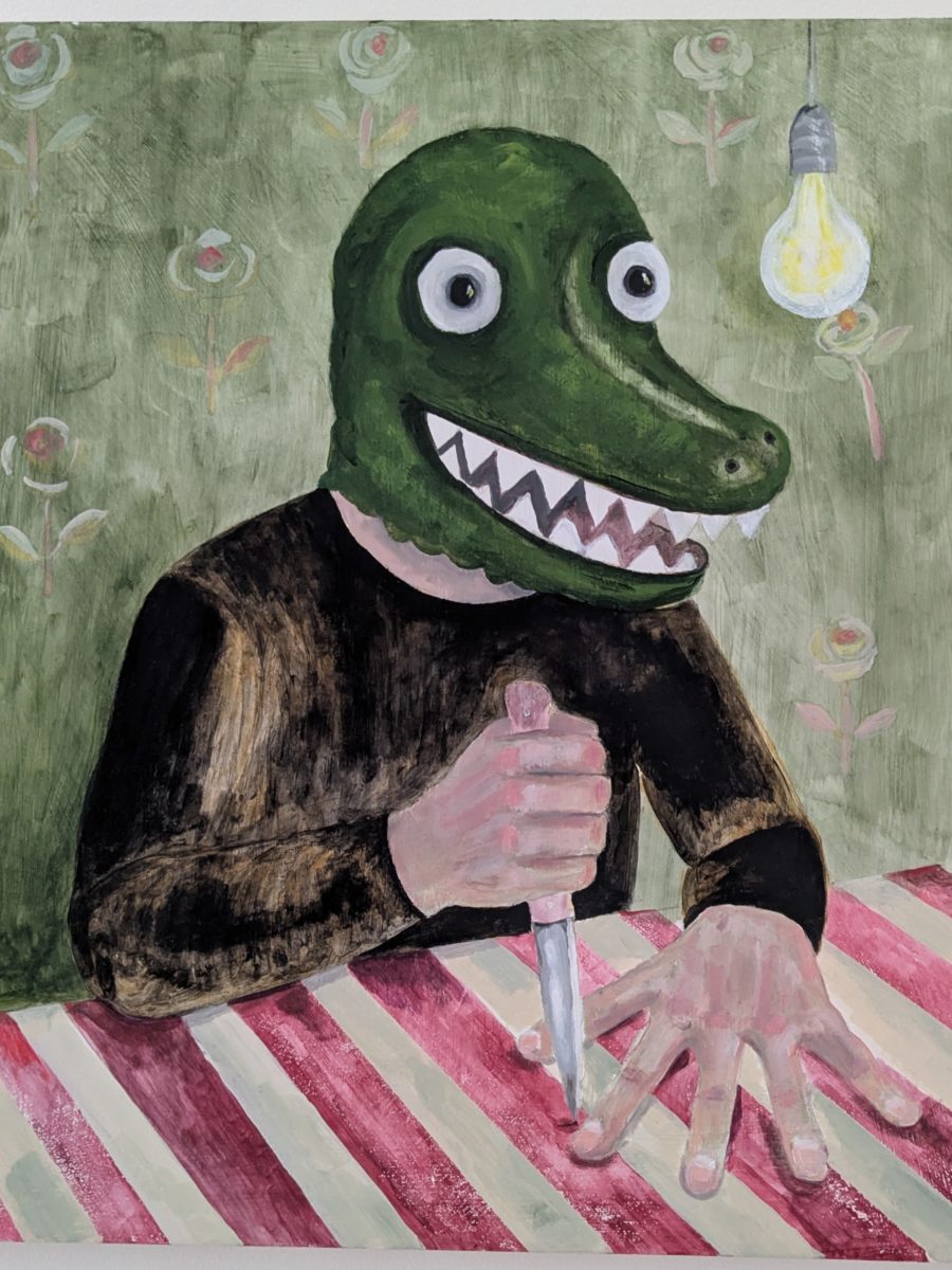 The Strange-Fingered Man’s Stockholm Syndrome, Served on a Striped Tablecloth