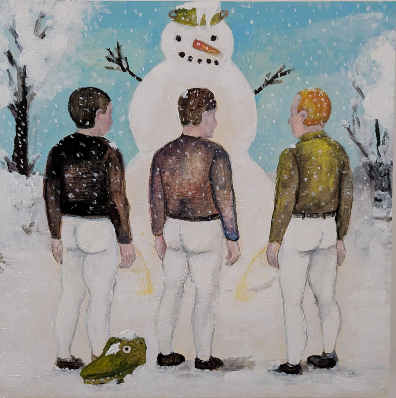 A Lovely Christmas Postcard from Hank’s